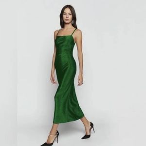 Brand New Reformation Green Dress Size XL